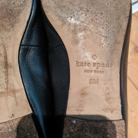 Kate Spade Cat Whisker Leather Flats - Picture 11 of 12